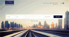 Desktop Screenshot of imagine.com.br