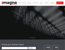 Tablet Screenshot of imagine.co.ke